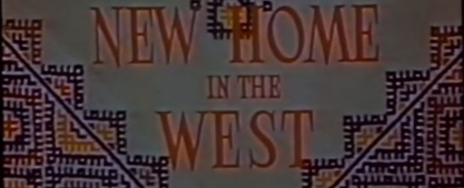 New Home In The West - Ukrainian Pioneers / Immigrants in Canada - 1943 - Vegerville, Alberta